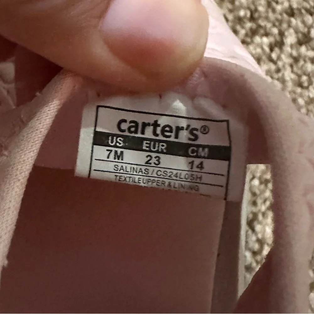 Carter's toddler girls water shoes